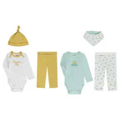 Lot de 2 ensembles 3 pièces en jersey pour bébé