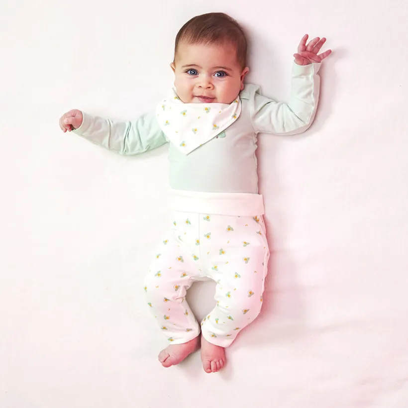 Lot de 2 ensembles 3 pièces en jersey pour bébé