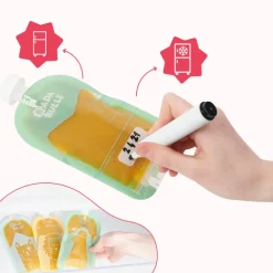 Lot de 15 gourdes réemployables