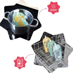 Lot de 15 gourdes réemployables