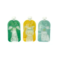 Lot de 15 gourdes réemployables