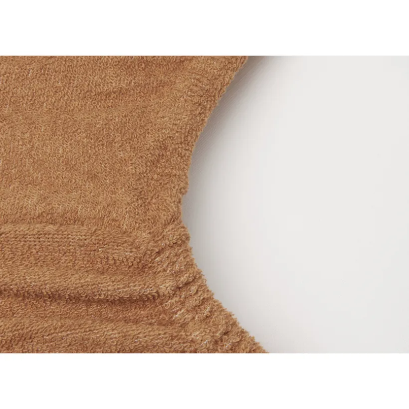 Lot de 2 housses de matelas à langer 50 x 70 cm Caramel/Biscuit