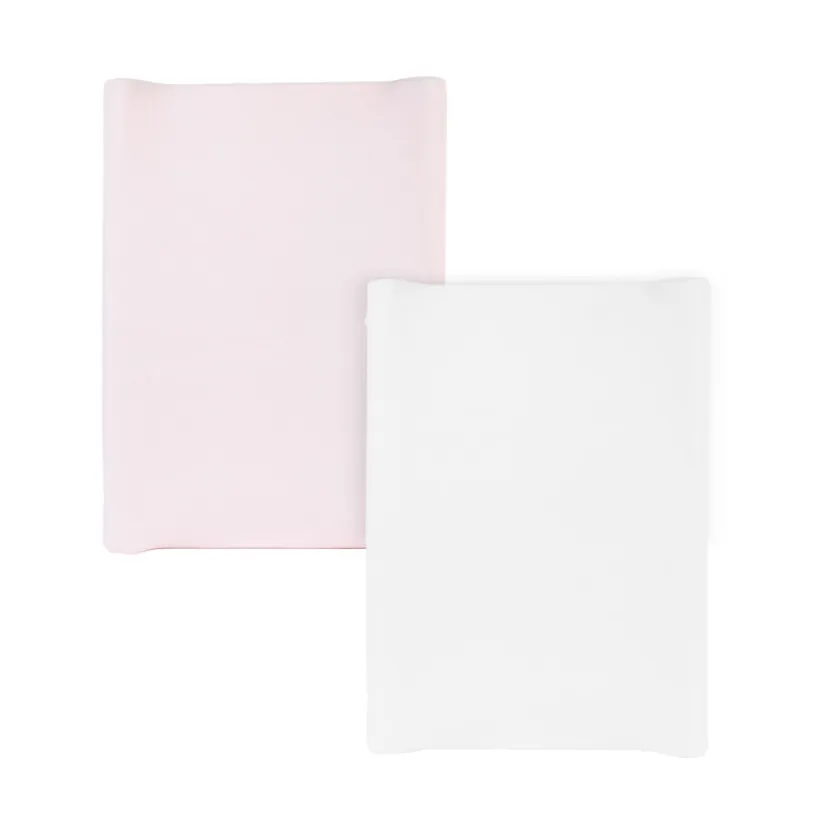Lot de 2 housses de matelas à langer - 70 x 50 cm