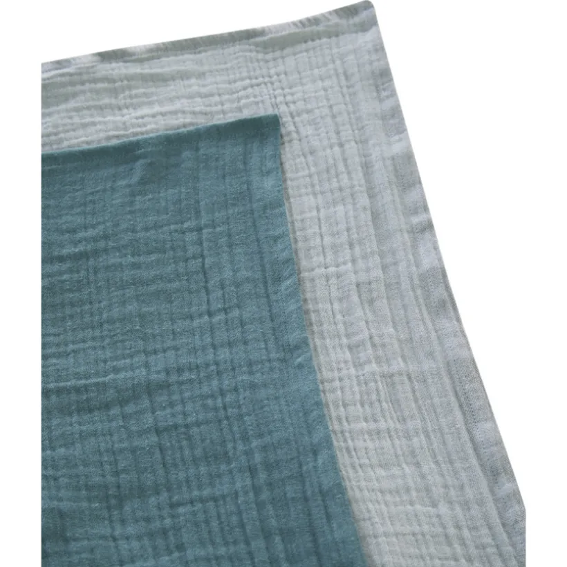 Lot de 6 langes en coton 70 x 70 cm