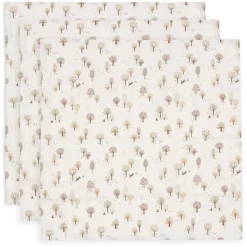 Lot de 3 langes en gaze de coton 70x70cm Tiny Park
