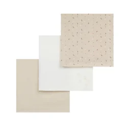 Lot de 3 langes en gaze 70 x 70 cm Mon Petit Chat