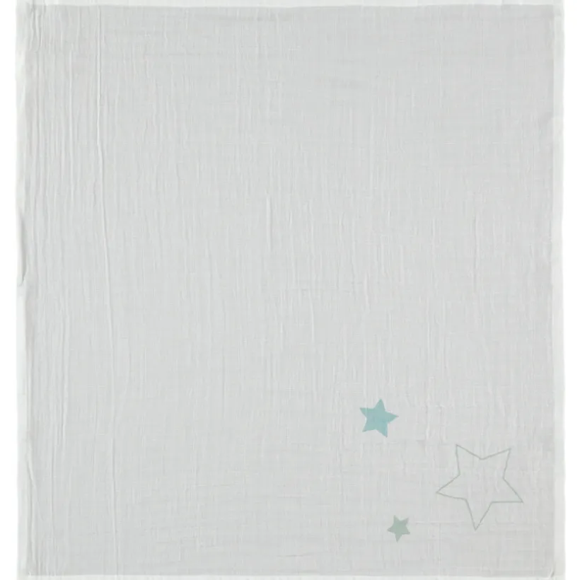 Lot de 3 langes en tétra motif étoiles