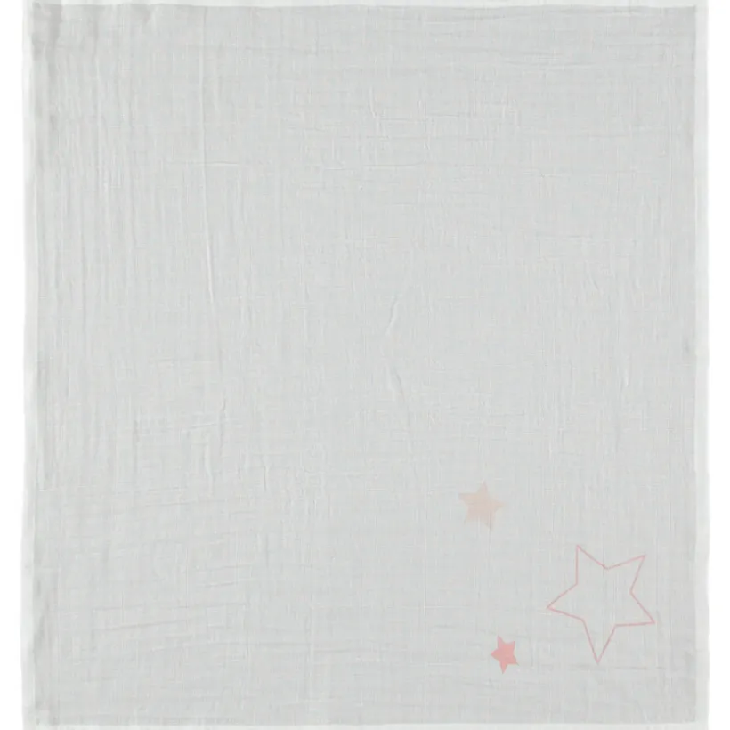 Lot de 3 langes en tétra motif étoiles