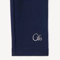 Lot de 2 leggings en jersey uni pour fille