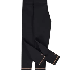 Lot de 2 leggings unis à surpiqûres pour filles