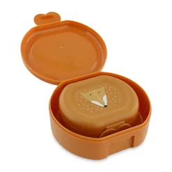 Lot de 2 lunchbox gigognes Mr. Fox orange