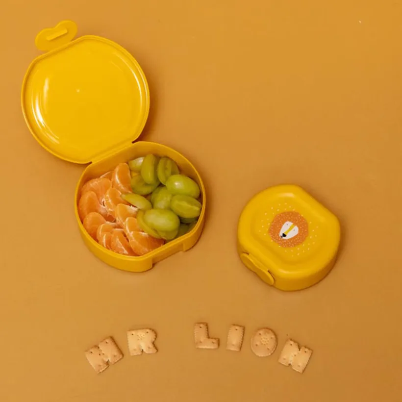 Lot de 2 lunchbox gigognes Mr. Lion jaune