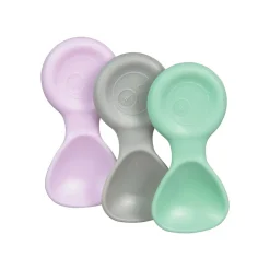 Lot de 3 mini cuillères nomades pastel
