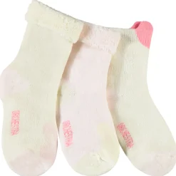 Lot de 3 paires de chaussettes à bouclettes pour bébé fille