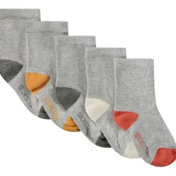 Lot de 5 paires de chaussettes bicolores pour bébé garçon
