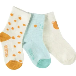 Lot de 3 paires de chaussettes fantaisie pour bébé garçon