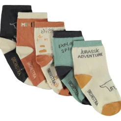 Lot de 5 paires de chaussettes fantaisie pour bébé garçon