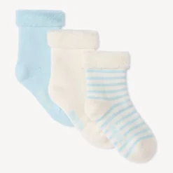 Lot de 3 paires de chaussettes normales pour bébé garçon