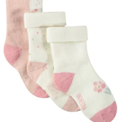 Lot de 3 paires de chaussettes print fantaisie pour bébé fille