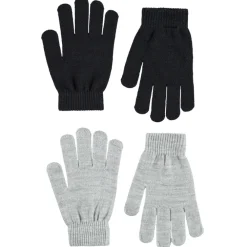 Lot de 2 paires de gants en tricot