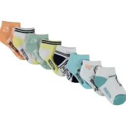 Lot de 8 paires de socquettes fantaisie pour bébé garçon