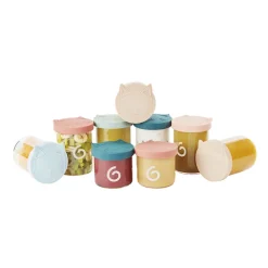 Lot de 9 pots de conservation Isy Bowls - 6 x 250 ml et 3 x 120 ml