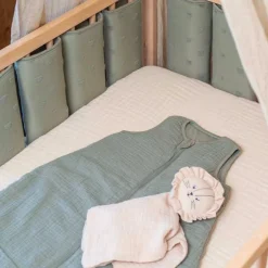 Lot de 8 protège-barres avec bande Velcro - Honey - Argile