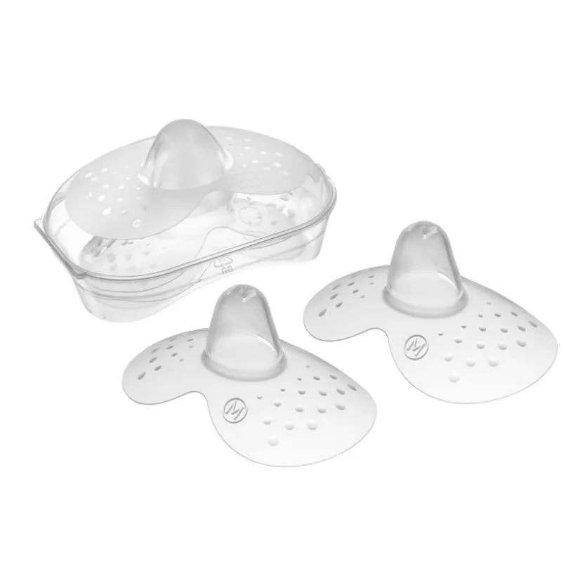 Lot de 2 protège-mamelons en silicone - Taille M