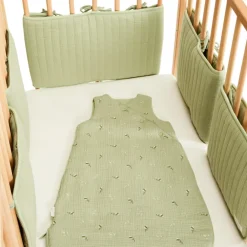 Lot de 5 protèges barreaux modulables Promenade Bucolique vert