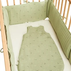 Lot de 5 protèges barreaux modulables Promenade Bucolique vert