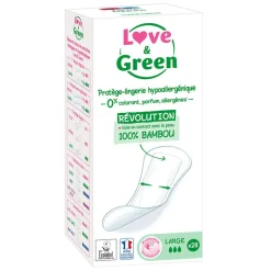 Lot de 28 protèges slips hypoallergéniques Large