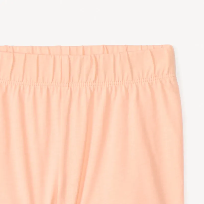 Lot de 2 pyjamas 2 pièces t-shirt + short fantaisie pour fille