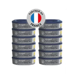 Lot de 12 recharges octogonales pour poubelle Dress Up