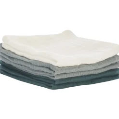 Lot de 5 serviettes en tétra 25 x 25 cm