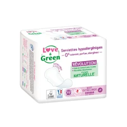 Lot de 9 serviettes nuit extra large avec ailettes