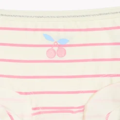 Lot de 4 shorties cerises fantaisie pour fille