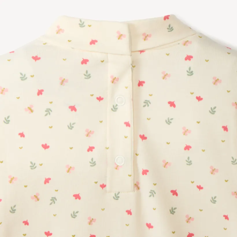 Lot de 2 sous-pulls à col roulé pour bébé fille