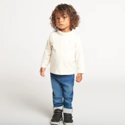 Lot de 2 sous-pulls col roulé unis pour bébé garçon