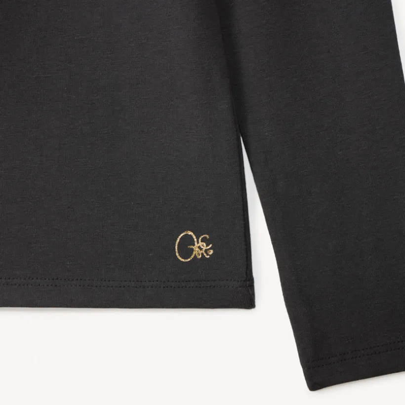 Lot de 2 sous-pulls unis à col roulé pour fille