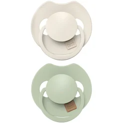 Lot de 2 Sucettes dynamique 0/6M Prime Noix de coco/Pistache