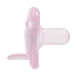Lot de 2 sucettes silicone 0-6M Soothie rose