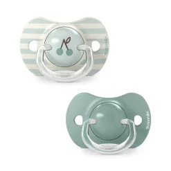Lot de 2 sucettes silicone SX Pro 18M+ Birdies vert