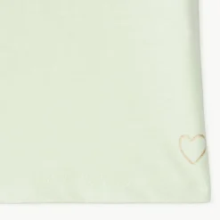 Lot de 3 t-shirts manches courtes print cœur pour fille