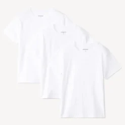 Lot de 3 t-shirts manches courtes unis pour garçon