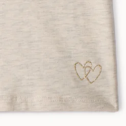 Lot de 3 t-shirts manches courtes unis pour bébé fille