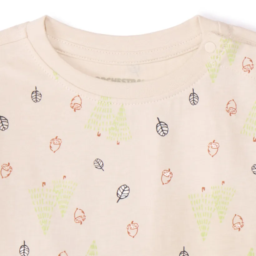 Lot de 2 t-shirts manches longues fantaisie pour bébé garçon