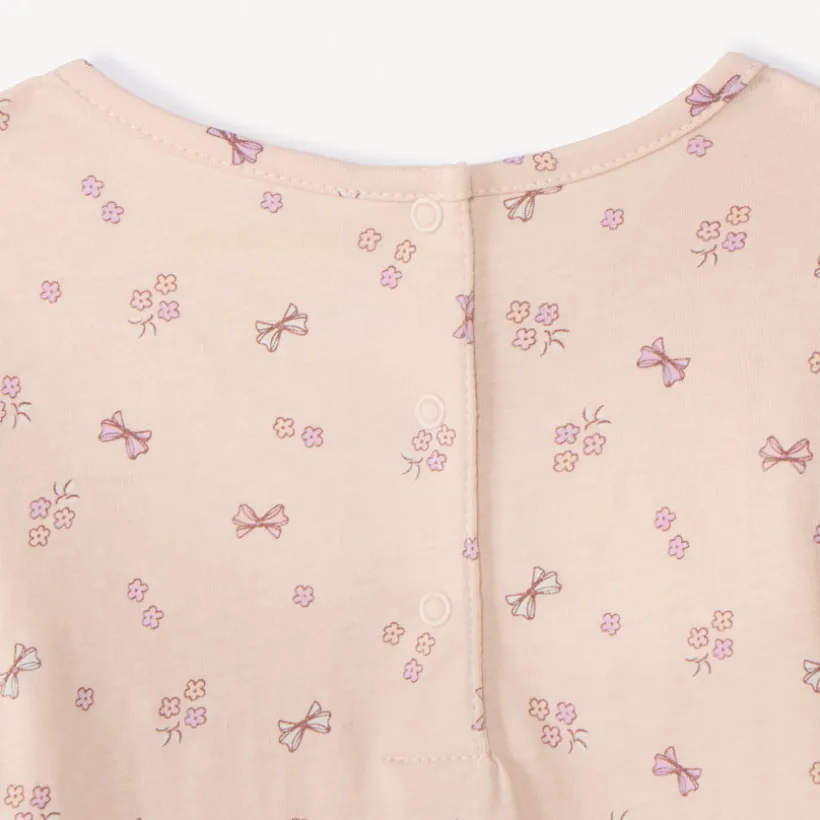 Lot de 2 t-shirts manches longues fantaisie pour bébé fille