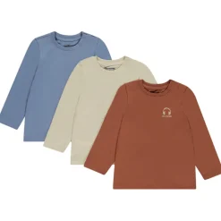 Lot de 3 t-shirts manches longues print casque pour bébé garçon