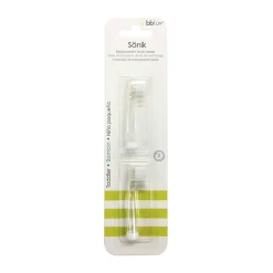 Lot de 2 têtes de rechange pour brosse à dents électrique Sonïk 18M+