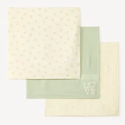 Lot 3 langes motifs ourson bébé